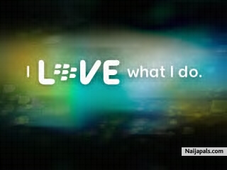 I love what I do - click for next photo