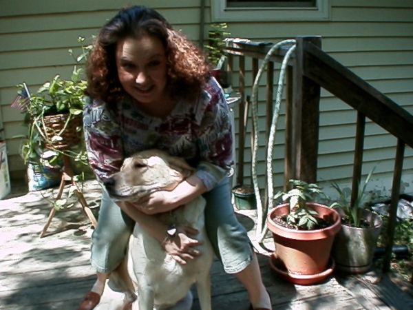 Me and my lab Maggie - click for next photo