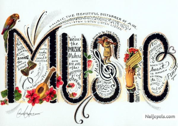 It' s as simple as it gets, I love music, especially Nigerian/Yoruba ones. - click for next photo