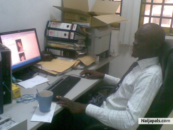 at work - click for next photo