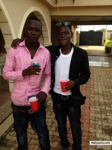 chilling with my hommie,before den fly to south africa. - click for next photo