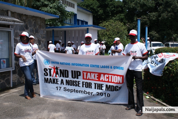 ken in stand up and take action rally - click for next photo
