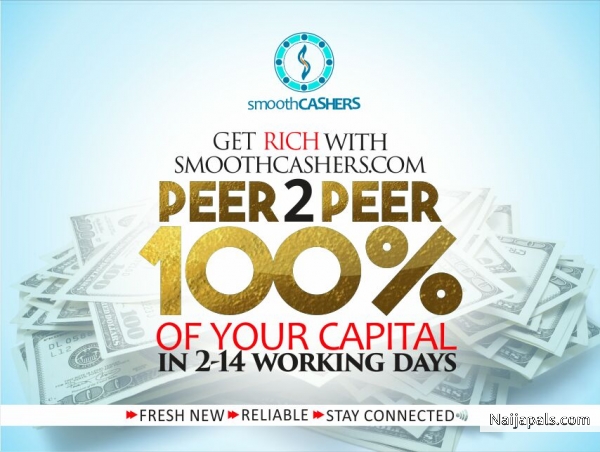 www.smoothcashers.com. a place I have been making double of my investment every week Nigerians we must all be involved in this another solution to recession - click for next photo