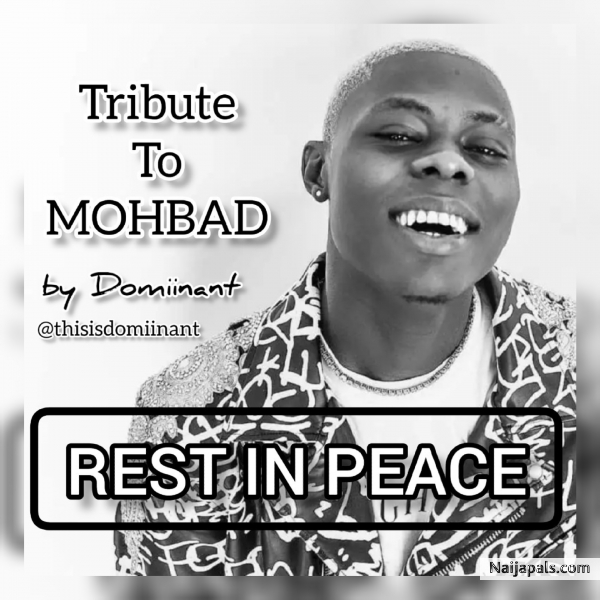 Tribute to Mohbad - click for next photo