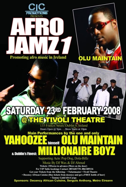 OLU LIVE IN DUBLIN, IRELAND - click for next photo