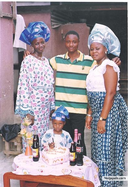 My mum, Walexine, My luvly Sister, My young Bro. - click for next photo