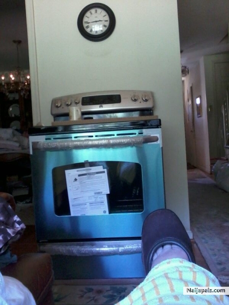 New stove, March ' 14. - click for next photo