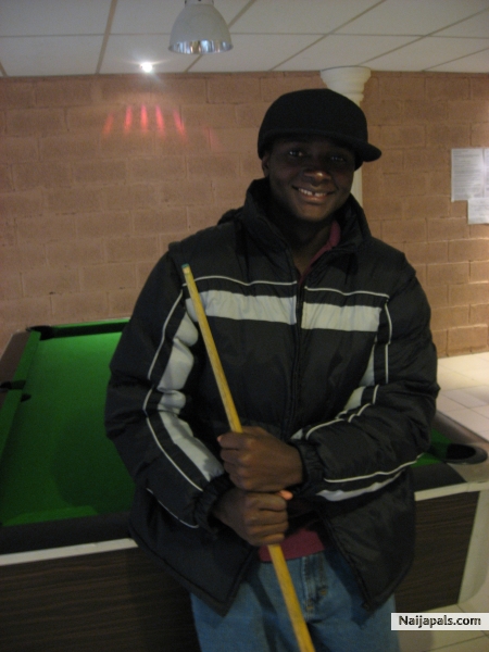 After playing pool - click for next photo