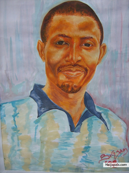 my portrait painting done by me - click for next photo