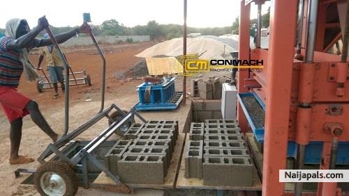 Concrete Block Making Machine BlockKing-18MS - click for next photo