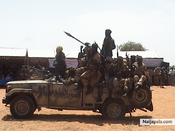 Darfur rebels - click for next photo