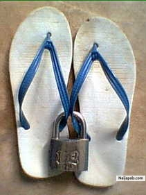 Pls let Me Secure My Slippers Cos Of Insecurity In Nigeria - click for next photo