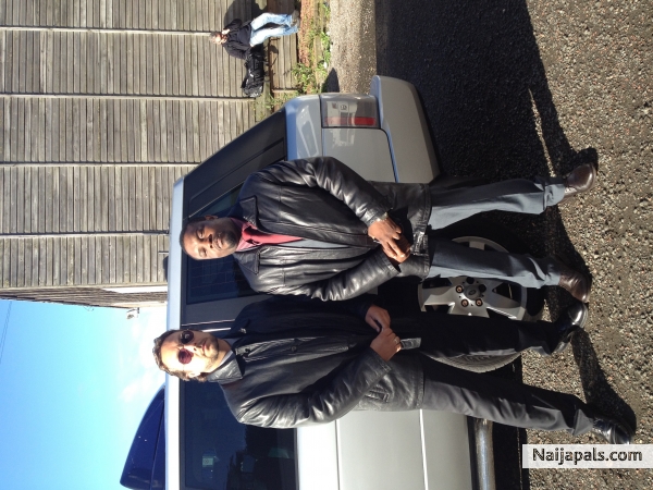 On set for case histories. A British Series - click for next photo
