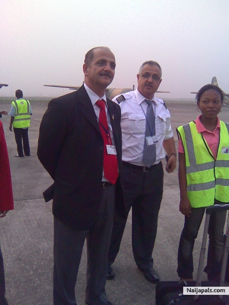 Me and some Crew members - click for next photo
