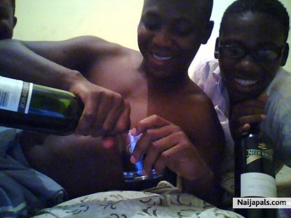 in my room in london ......am da guy wit d glasses on - click for next photo