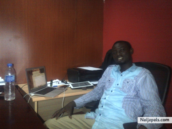 In the office - click for next photo