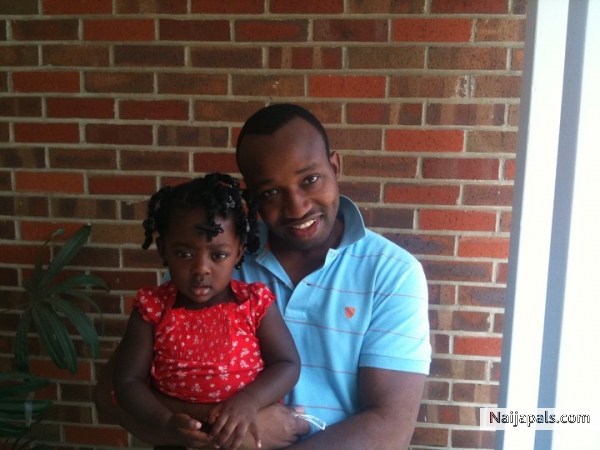 Me and Lil Princess Kadija in Ohio... I remember not believing my eyes when I saw her.. Kids grow so fast really^ ^ - click for next photo