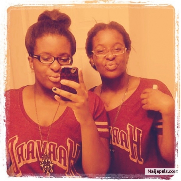 Me and my twin again :P - click for next photo
