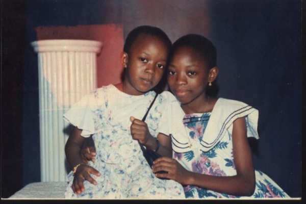 My younger sis and I - click for next photo