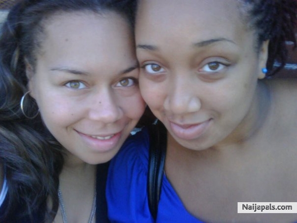 My older sister and me - click for next photo