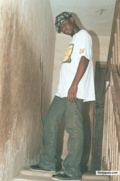 Alan on the Stair - click for next photo