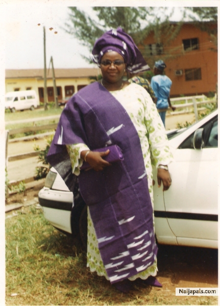 the wedding of mrs oguntola' s daughter - click for next photo