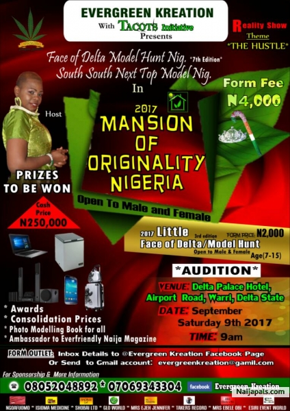 A reality show presented by Evergreen kreation - click for next photo