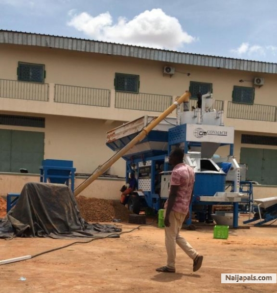 MOB-3O Mobile Concrete Plant Components sent to Niger - click for next photo
