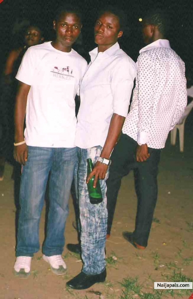 me and augustine - click for next photo
