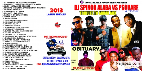 DJ SPINOG ALABA MIXTAPE WORLD 4 INQUIRIES 2348130234769 - click for next photo