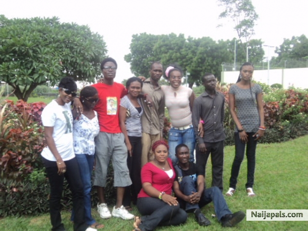 with some fans - click for next photo