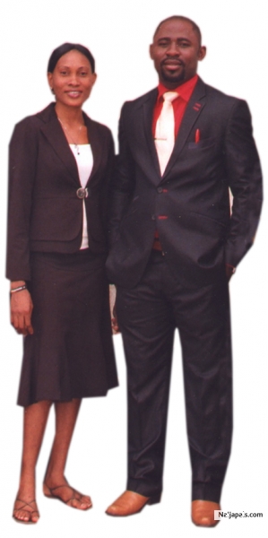 Otinyia Bankong and a female Friend(platonic) - click for next photo