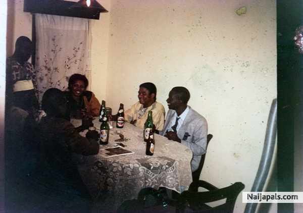 Me...(right) with some frineds at Tonia' s birthday...in the early 1990s! - click for next photo