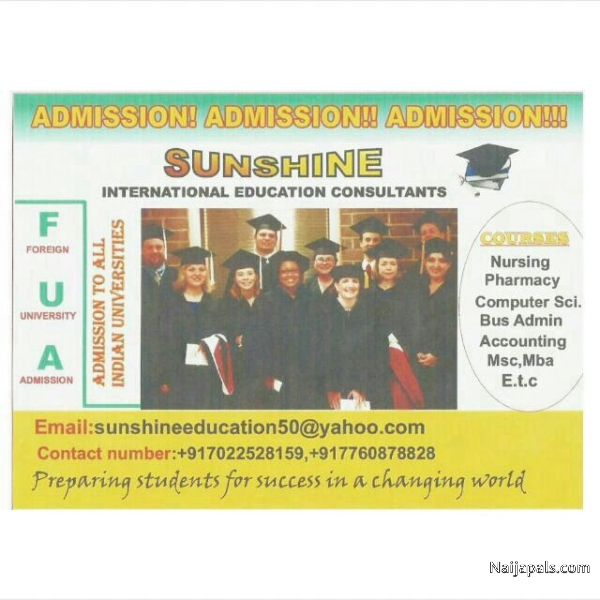 Admission into any Indian Universities!!!! Check the pics attaché got more information - click for next photo