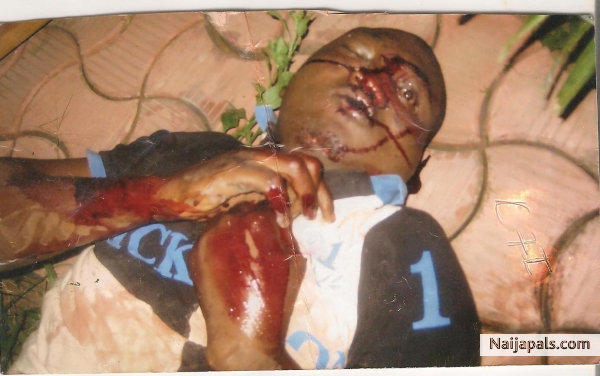 Idris Tayil, the killer of late Susan Yusuf, a 5-Star Nite club owner in Victorial Island, Lagos - click for next photo