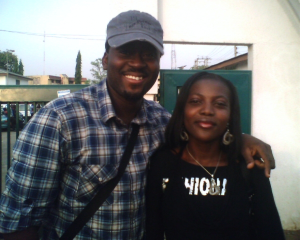 me and desmond. - click for next photo