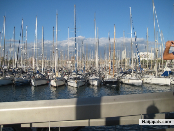 Barcelona sea port - click for next photo