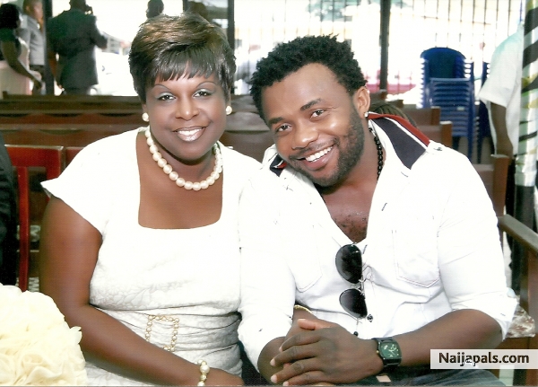 My BFF (Johnpaul Nwadike) & I, he was my witness at my marriage ceremony in Ikoyi, Lagos - click for next photo