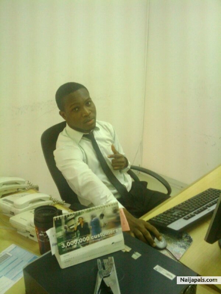 Just me in the office - click for next photo