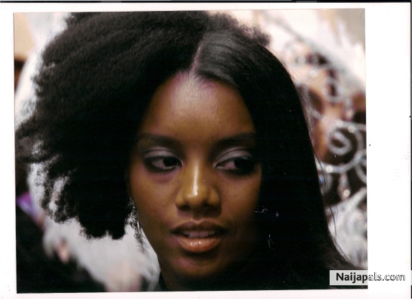 fixing up the hair the days things fall apart! (very necessary to 1983) - click for next photo