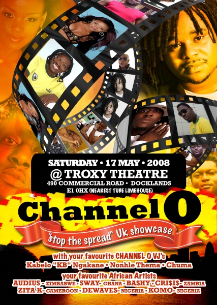 komo blastic perfoming live for channel O - click for next photo