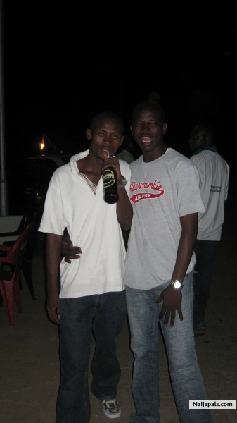 that is me in t shirt with a friend - click for next photo