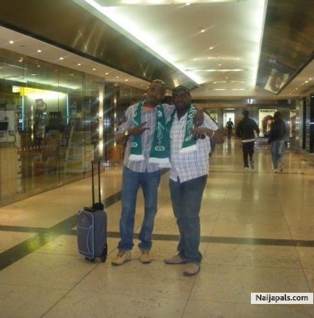 After the football match - click for next photo