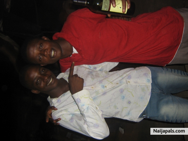 me and Oluyemi - click for next photo