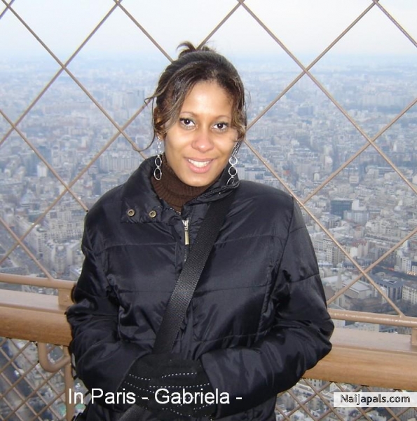 in Paris..visiting the eifel tower - click for next photo