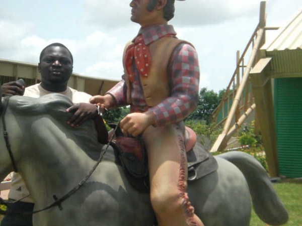 Meetin John Wayne - click for next photo