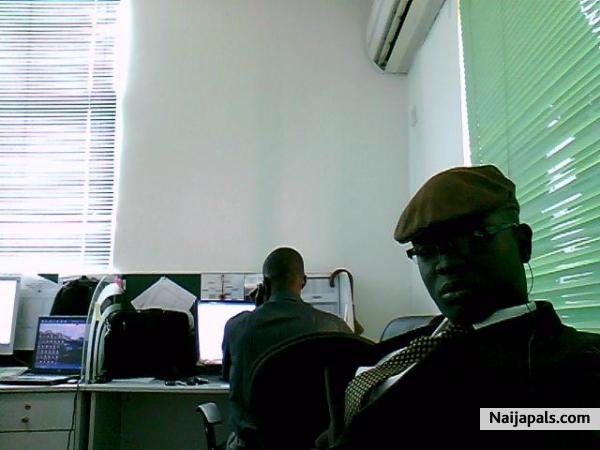 At work - click for next photo