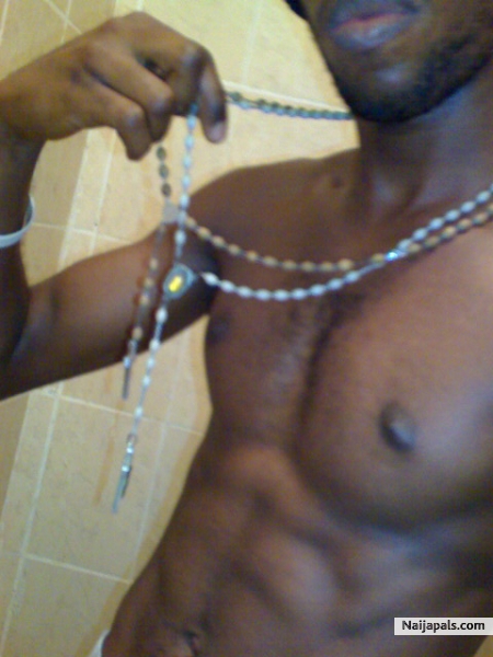 Rosary piece,yeah dat' s ma Catholic style! - click for next photo