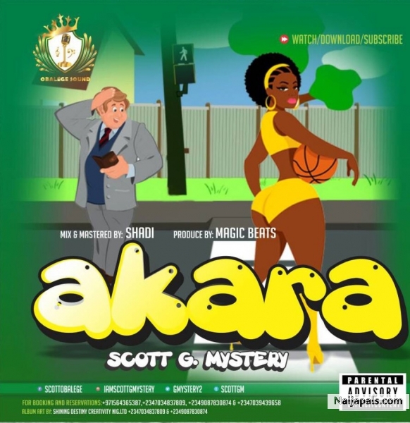 New single from Scott G Mystery called Akara - click for next photo