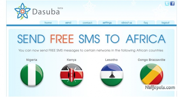 Send FREE SMS in Nigeria - click for next photo